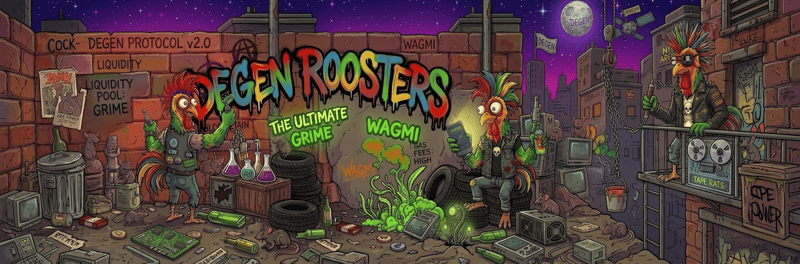 Degen Roosters banner