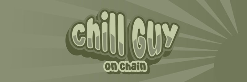chill guy on chain banner