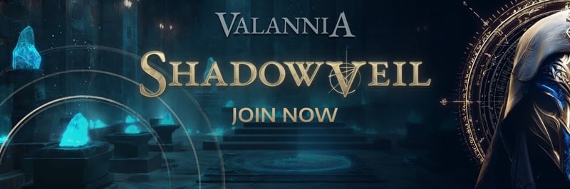 Valannia TGE banner