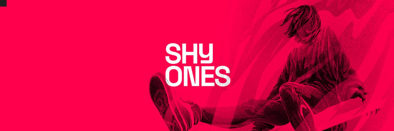 SHY ONES banner