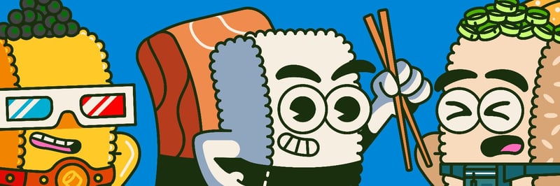 Foodgod's Silly Sushi banner