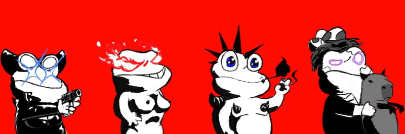 Anti Social Frogs banner