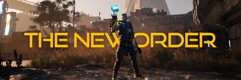 The New Order banner