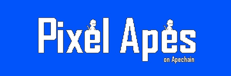 Pixel Apes on Ape banner