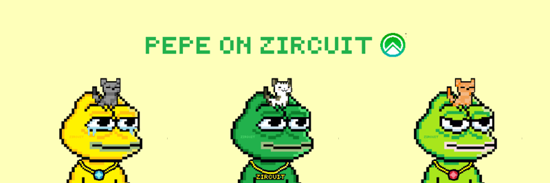 Pepe on Zircuit banner