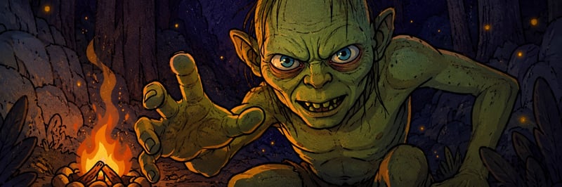 Gollum banner