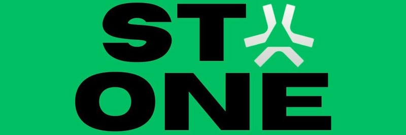 Abstract stones banner