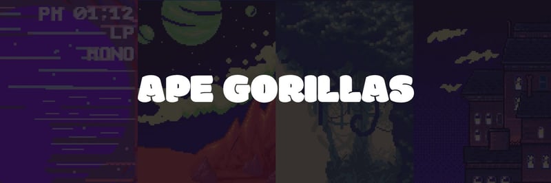APE GORILLAS banner