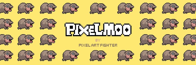 Pixel Moo banner