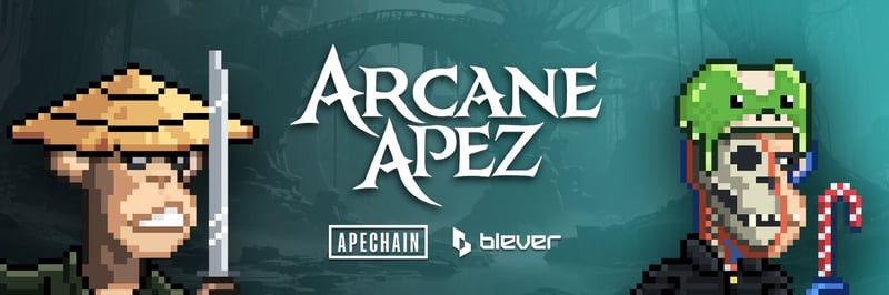Arcane Apez on Apechain banner