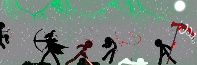 Stickman banner