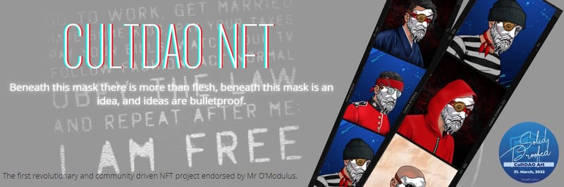 CULTDAO art banner