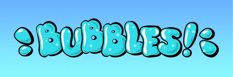 Bubbles banner