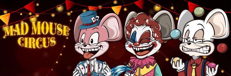 Mad Mouse Circus banner