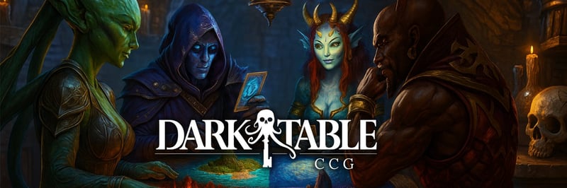 Dark Table CCG banner