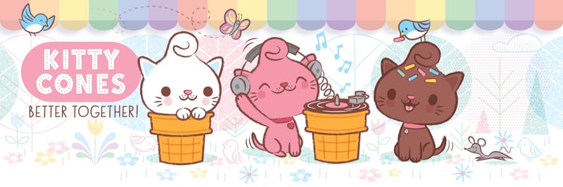 Kitty Cones banner