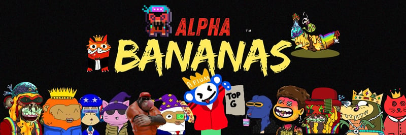 ALPHA BANANAS banner