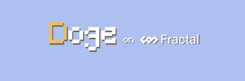 Doge on Fractal banner