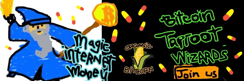 Bitcoin Taproot Wizards banner