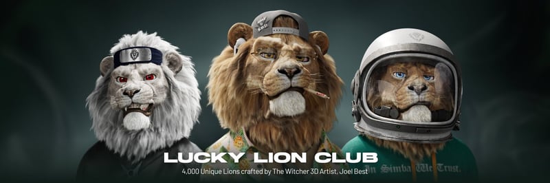 Lucky Lion Club banner