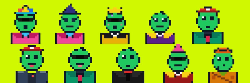 Greenhood Pixel banner