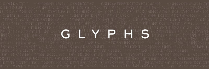 glyphes runes banner