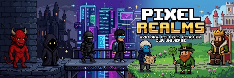 Pixel Realms banner