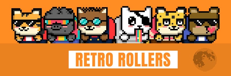 Retro Rollers banner