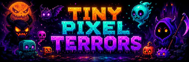 Tiny Pixel Terrors banner