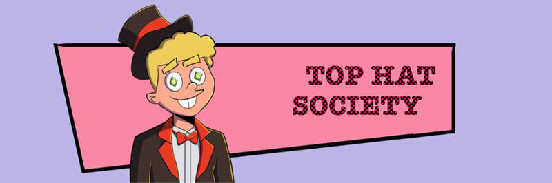 Top Hat Society banner