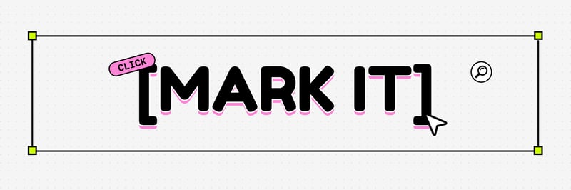 Mark it banner