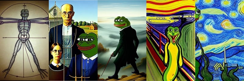 McPepe's AI banner