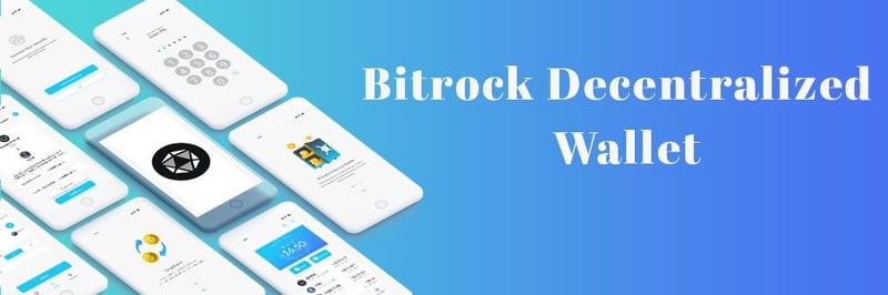 Bitrock Wallet banner