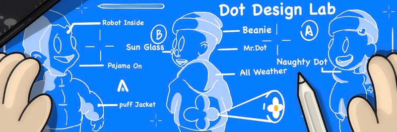 Naughty Dots banner