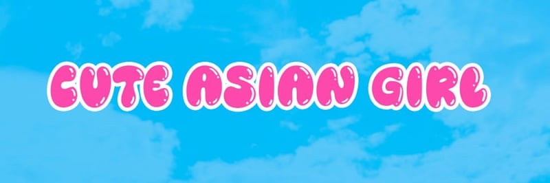 Cute Asian Girl  banner
