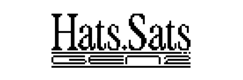 Hats.Sats banner