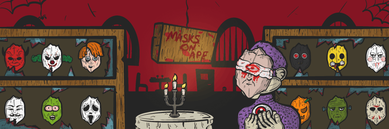 Masks On Ape banner