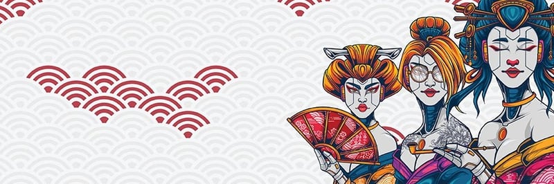 Geisha Tea House banner