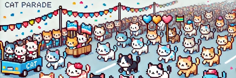 Pawsome Feline Parade (PFP) banner