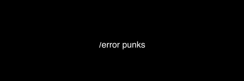 Error Punks  banner