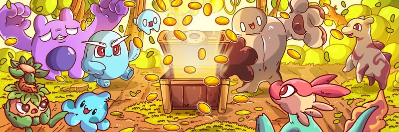 Saku Monsters Eggs Sale banner