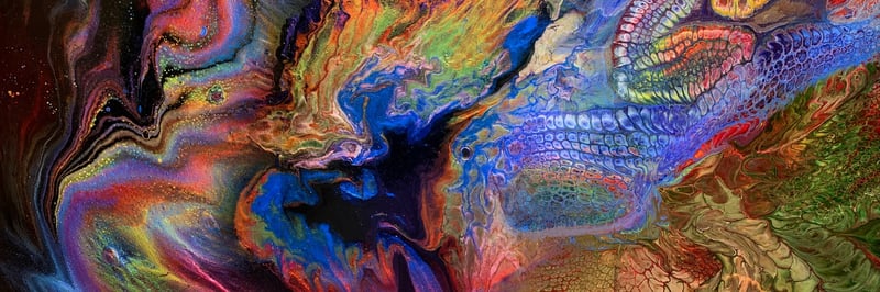 Acrylics Art banner
