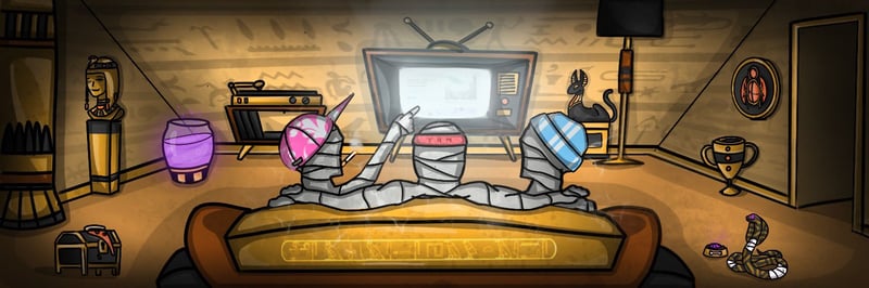 Haughty Mummies (sol) banner