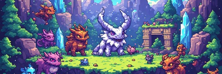 Chibi Chrono Monsters banner