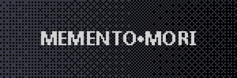 The Memento Mori banner