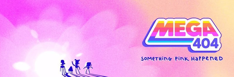 Mega 404 banner