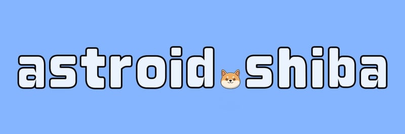 Asteroid Shiba banner