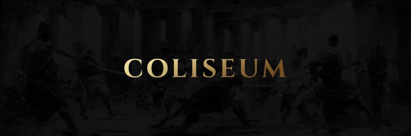 Coliseum banner