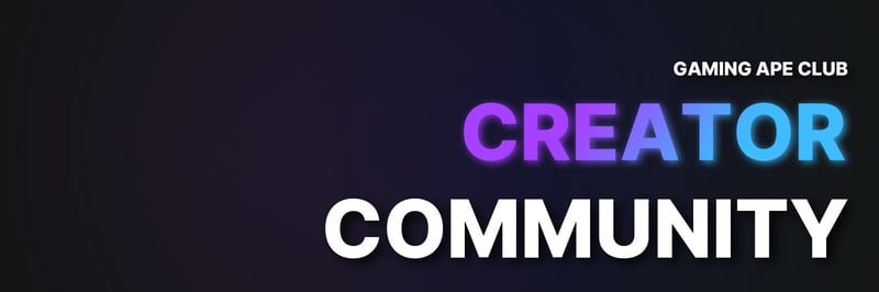 Gaming Ape Club banner