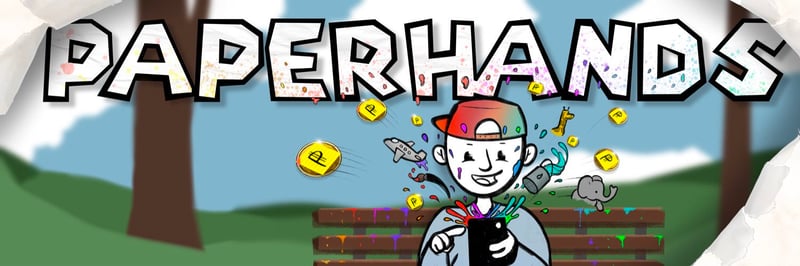 Paperhands Game banner